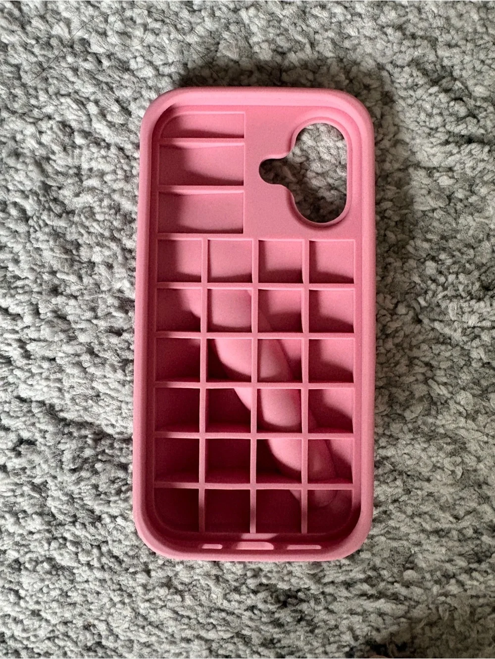 RHODE Pink Silicone Phone Case